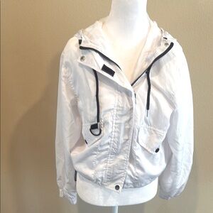 New Look White Bomber Jacket Modern Style